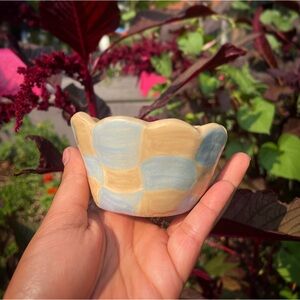 Small unique bowl - ceramic